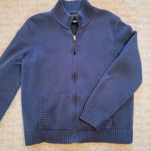 Ladies Vintage Ralph Lauren Zip-front Cardigan